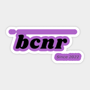 BCNR Sticker